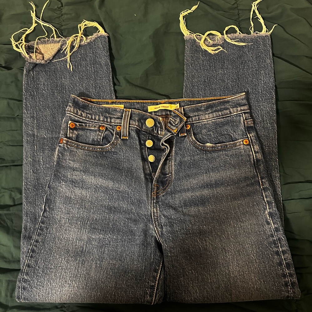 Women's Blue Levi Denim Jeans